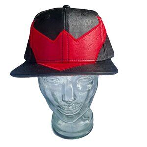 DC Nightwing Imitation Leather Hat Loot Crate Exclusive from 2016 Comic Con NWT